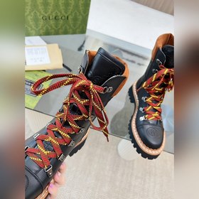 Женская обувь Женская одежда Осень-зима GUCCI 8-дюймовые ботильон