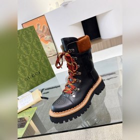 Женская обувь Женская одежда Осень-зима GUCCI 8-дюймовые ботильон
