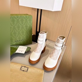 Новая версия GUCCI, популярные ботильоны, легко сочетаются с любо