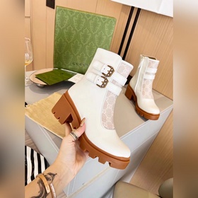 Новая версия GUCCI, популярные ботильоны, легко сочетаются с любо