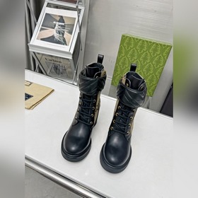 Осенне-зимние ботинки GUCCI с двойным G на щиколотке, оригинальна