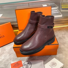 Hermes, высококачественная роскошная обувь, мужские высокие кеды,