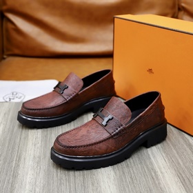 Кожаные туфли Hermes. Оригинальная легкая и удобная подошва из вс