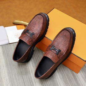 Кожаные туфли Hermes. Оригинальная легкая и удобная подошва из вс