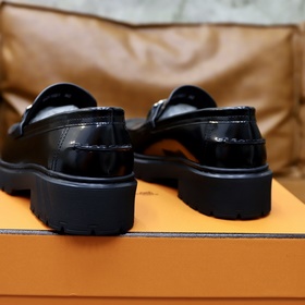 Кожаные туфли Hermes, оригинальная форма, резиновая подошва, легк