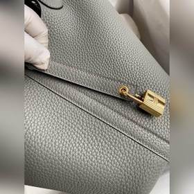 Корзина для продуктов Picotin... 18 см, импортная кожа TC, серый 