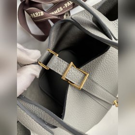 Корзина для продуктов Picotin... 18 см, импортная кожа TC, серый 