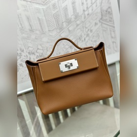 В наличии 2424mini 21 см evercolor, кожа swift, золотисто-коричне