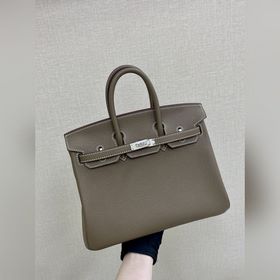 Birkin25 togo кожа, слоновая кость, ручная прошивка восковой нить