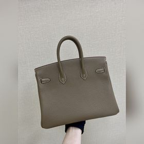 Birkin25 togo кожа, слоновая кость, ручная прошивка восковой нить