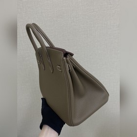 Birkin25 togo кожа, слоновая кость, ручная прошивка восковой нить