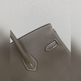 Birkin25 togo кожа, слоновая кость, ручная прошивка восковой нить