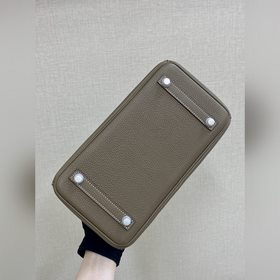 Birkin25 togo кожа, слоновая кость, ручная прошивка восковой нить