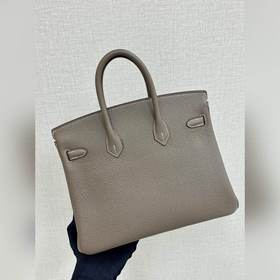 Birkin25 togo кожа, слоновая кость, ручная прошивка восковой нить