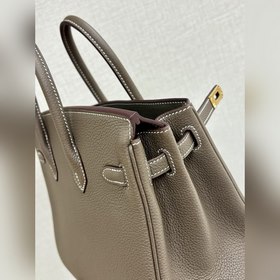 Birkin25 togo кожа, слоновая кость, ручная прошивка восковой нить