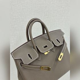 Birkin25 togo кожа, слоновая кость, ручная прошивка восковой нить