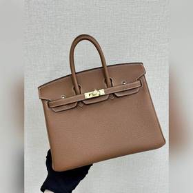 Birkin25 togo кожа, золотисто-коричневый цвет, ручная прошивка во
