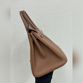Birkin25 togo кожа, золотисто-коричневый цвет, ручная прошивка во