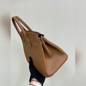Birkin25 togo кожа, золотисто-коричневый цвет, ручная прошивка во