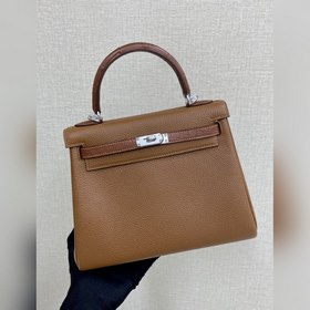 Kelly touch 25 см, кожа крокодила с матовой поверхностью, кожа то