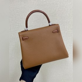 Kelly touch 25 см, кожа крокодила с матовой поверхностью, кожа то
