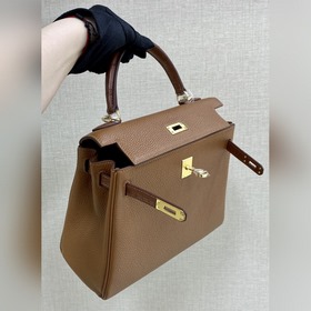 Kelly touch 25 см, кожа крокодила с матовой поверхностью, кожа то