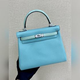 Kelly touch 25 см, кожа крокодила с матовой поверхностью, кожа то