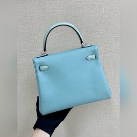 Kelly touch 25 см, кожа крокодила с матовой поверхностью, кожа то