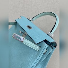 Kelly touch 25 см, кожа крокодила с матовой поверхностью, кожа то