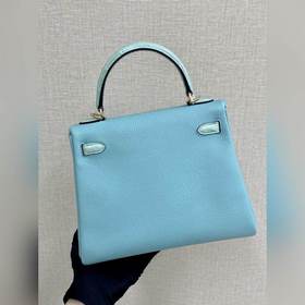 Kelly touch 25 см, кожа крокодила с матовой поверхностью, кожа то