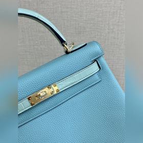 Kelly touch 25 см, кожа крокодила с матовой поверхностью, кожа то