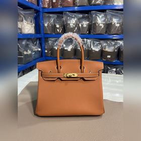 Фотографииз мастерской Birkin Platinum, золотисто-коричневая золо