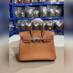 Фотографии мастерской Birkin Platinum, золотисто-коричневый, сере