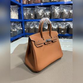 Фотографии мастерской Birkin Platinum, золотисто-коричневый, сере