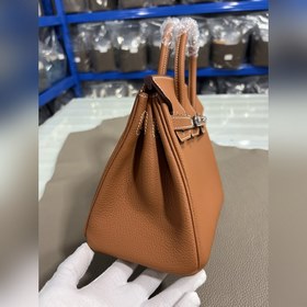 Фотографии мастерской Birkin Platinum, золотисто-коричневый, сере