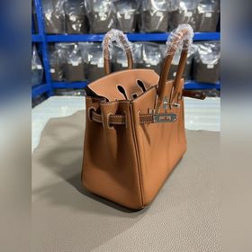 Фотографии мастерской Birkin Platinum, золотисто-коричневый, сере