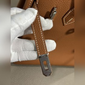 Фотографии мастерской Birkin Platinum, золотисто-коричневый, сере