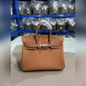Фотографии мастерской Birkin Platinum, золотисто-коричневая, золо
