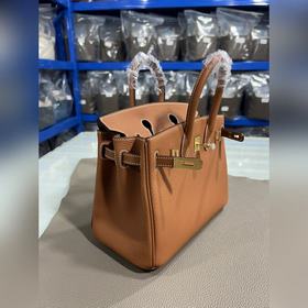 Фотографии мастерской Birkin Platinum, золотисто-коричневая, золо