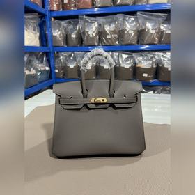 Фотографии мастерской Birkin Platinum Tin Grey Gold Buckle 25/30