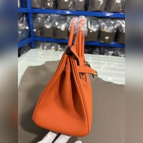 Фотографии мастерской Birkin Platinum Orange Gold Buckle 25/30 Ис