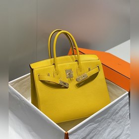 Ручная восковая нить   B Янтарно-желтый с золотой застежкой Д