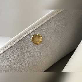 『    』 Молочный коктейль с белой застежкой Сочетание прочности