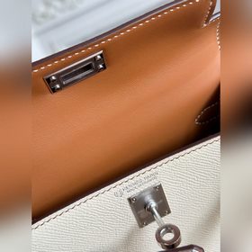 Кэлли второго поколения mini Цвет： молочно-белый/золотисто-корич