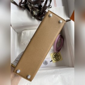 Ручная работа, второе поколение Mini Kelly 19 см, импортная кожа 