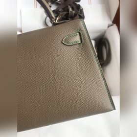 Ручная работа, второе поколение Mini Kelly 19 см, импортная кожа 