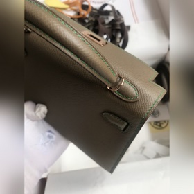 Ручная работа, второе поколение Mini Kelly 19 см, импортная кожа 