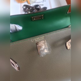 Ручная работа, второе поколение Mini Kelly 19 см, импортная кожа 