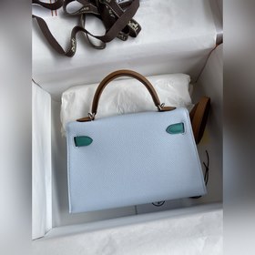 Ручная работа, второе поколение Mini Kelly, 19 см, импортная кожа