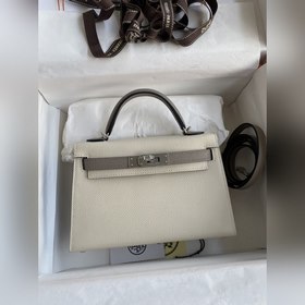 Ручная работа, второе поколение Mini Kelly, 19 см, импортная кожа